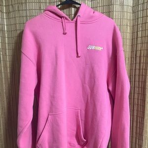 Subway logo hoodie